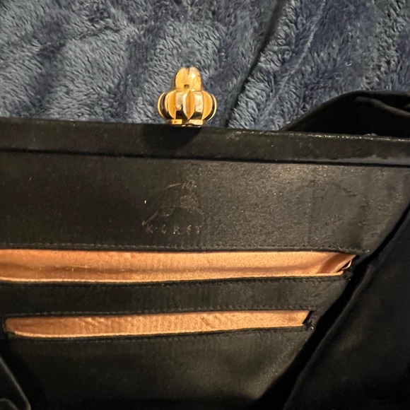 Vintage Koret Handbag Purse with gold tone clasp - Picture 3 of 10